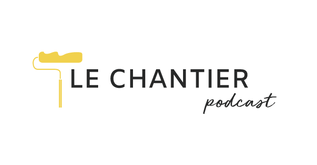 logo le chantier podcast - Claudia Garcia Graphiste