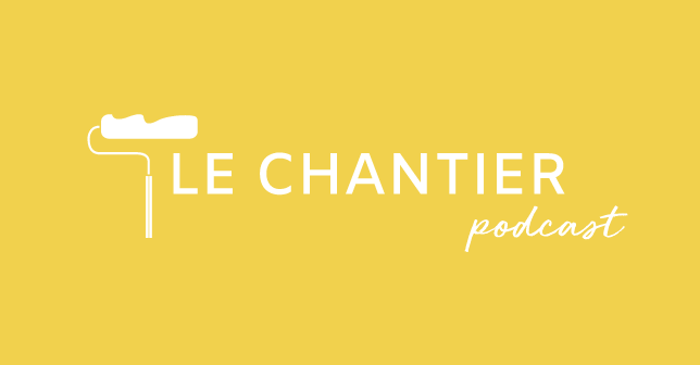 logo le chantier podcast - Claudia Garcia Graphiste