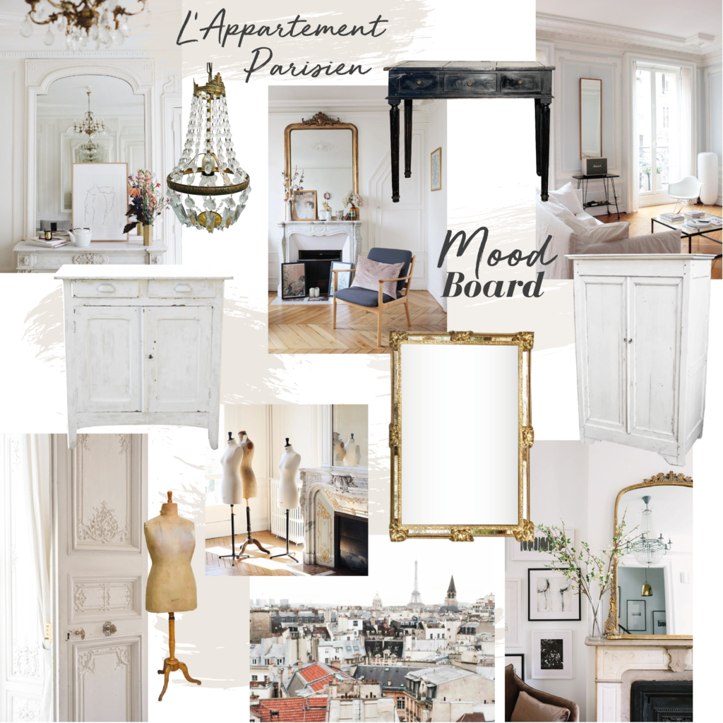 moodboard appartement parisien