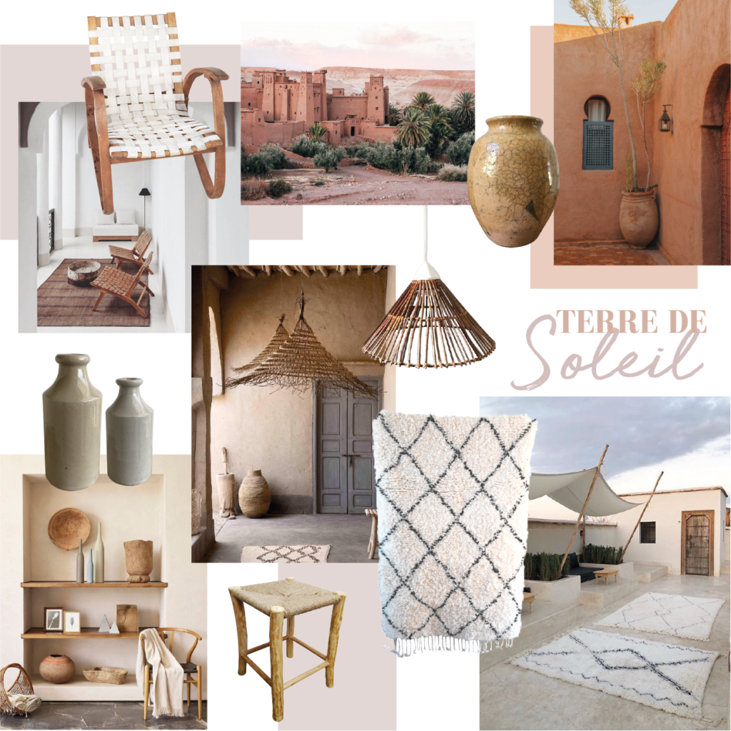 Moodboard terre de soleil - Claudia Garcia Graphiste